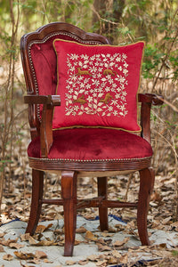 Bagh / Hiran II Embroidered Cushion