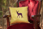 Load image into Gallery viewer, Antler Embroidered Cushion
