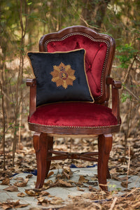 Order Of The Indian Empire Embroidered Cushion