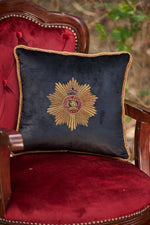 Load image into Gallery viewer, Order Of The Indian Empire Embroidered Cushion
