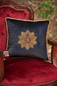 Order Of The Indian Empire Embroidered Cushion