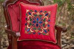 Load image into Gallery viewer, Moghul Embroidered Cushion
