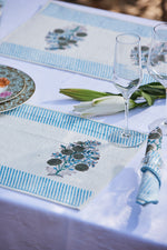 Load image into Gallery viewer, Set Of 6 + 6 Victoria Tablemats &amp; Napkins
